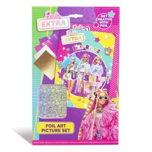 Barbie Extra Foil Art Picture Set