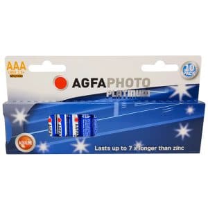 AGFA Αλκαλικές Μπαταρίες AAA 10 τμχ