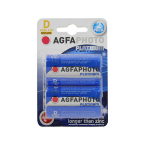 AGFA BATTERY D 2PCS
