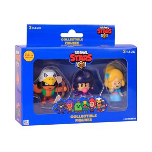 Brawl Stars Collectible Figure 3 Pack