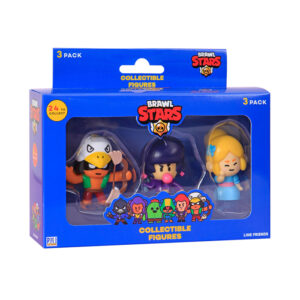 Brawl Stars Collectible Figure 3 Pack
