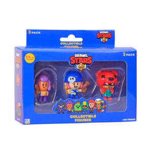 Brawl Stars Collectible Figure 3 Pack