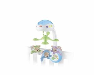 Fisher Price Μουσικό Περιστρεφόμενο με Αρκουδάκια