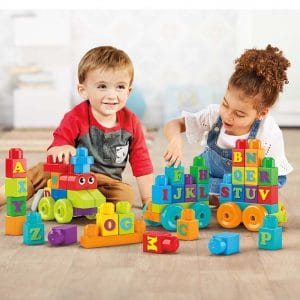 Mega Bloks® Building Basics ABC Learning Train
