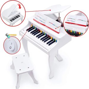 Hape Deluxe Grand Piano 30 keys (White)