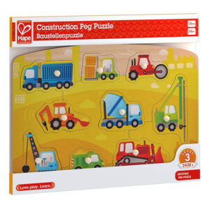 Hape Construction Peg Puzzle