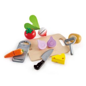 Hape Playfully Delicious Ξύλινα Τρόφιμα-Τα Υλικά Μαγειρικής Του Σεφ