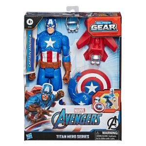 Marvel Avengers Titan Hero Series Blast Gear Captain America