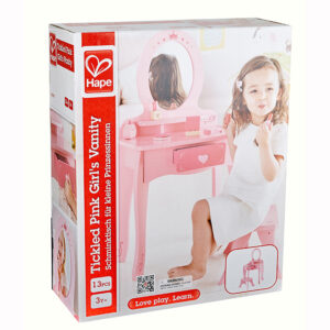 Hape Vanity Set with Mirror Makeup Dressing Table