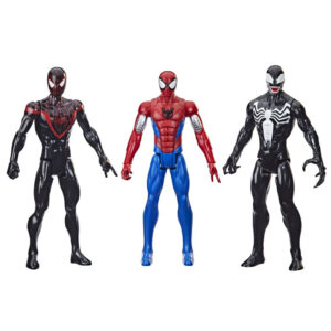 Marvel Spider-Man Titan Hero Series Miles Morales Armored Spider-Man Venom Action Figure