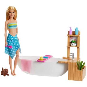 Barbie®Fizzy Bath Doll & Playset