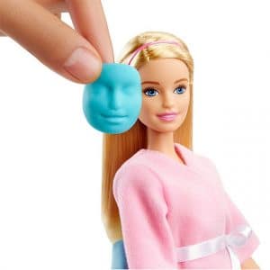 Barbie®Face Mask Spa Day Playset, Puppy, Molding Toy & Dough