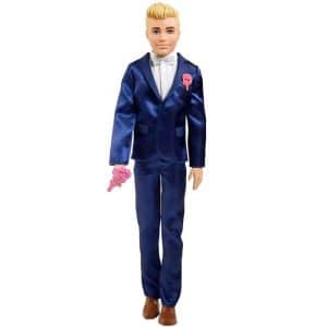 Barbie® Fairytale Ken™ Groom Doll (Blonde 12-inch) Wearing Suit