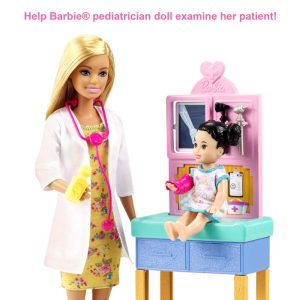 Barbie® Career Pediatrician Playset, Blonde Doll