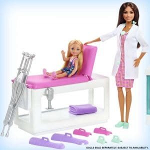 Barbie® Σετ Κλινική με κούκλα