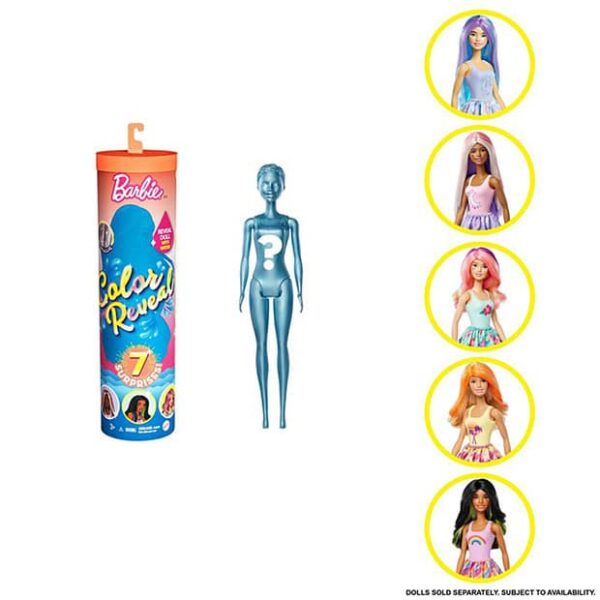 Barbie color reveal 7 surprises best sale