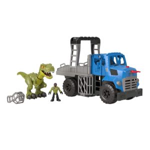 Jurassic World Imaginext® Break Out Dinο Thrashing Dinosaur Hauler Vehicle Set