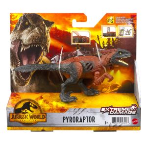 Jurassic World Extreme Damage Feature Dino Pyroraptor