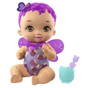 Mattel My Garden Baby: Time To Eat Purple Hair