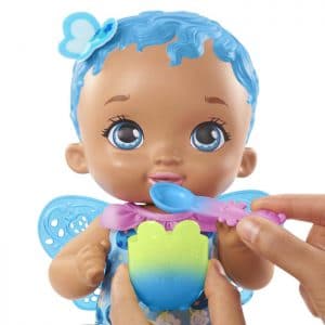Mattel My Garden Baby: Berry Hungry Blueberry Μωράκι Ώρα Για Φαγητό Μπλε