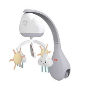 Fisher-Price Rainbow Shower Περιστρεφόμενο Ουράνιο Τόξο με Αισθητήρα Ανίχνευσης Κλάματος