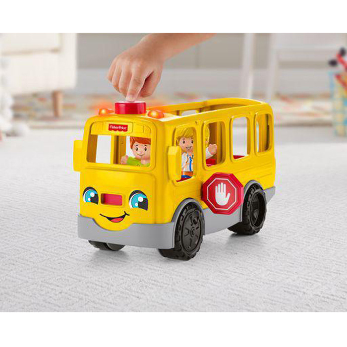 Little people yellow bus on sale