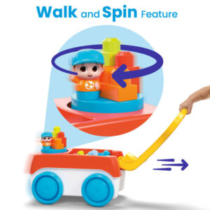 MEGA BLOKS® Block Spinning Wagon