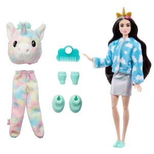Barbie® Cutie Reveal Fantasy Series Doll with Unicorn Plush Costume