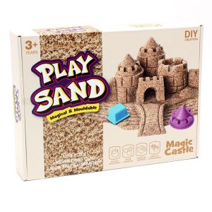 Άμμος Χειροτεχνίας με Καλούπια Magic Castle