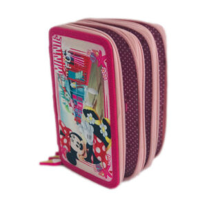 Children’s Pencil Case 3 zipper Minnie