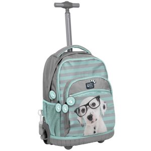 Primary School Bag Trolley Paso Studio Pet Dog