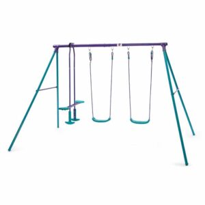 PLUM Jupiter Metal Swing Set