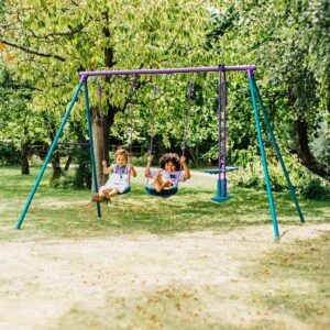 PLUM Jupiter Metal Swing Set