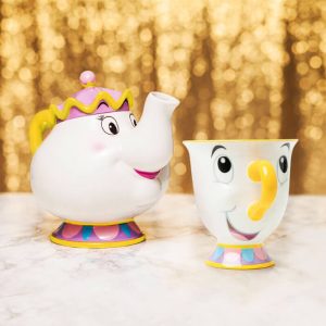 Paladone Disney Princess: Beauty and The Beast – Mrs Potts Tea Pot and Chip Mug Gift Set