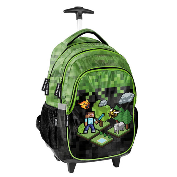 Minecraft trolley school bag on sale
