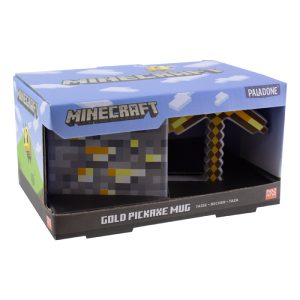 Minecraft Gold Pickaxe Mug