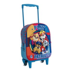 Kindergarten School Bag Trolley 3D Paw Patrol