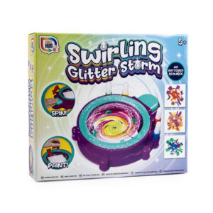 Swirling Glitter Storm