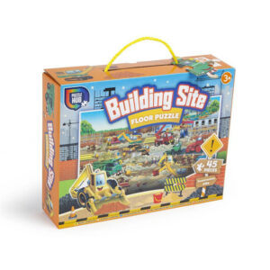 BUILDING SITE FLOOR PUZZLE 45pcs