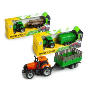 Small Farm Tractor & Trailer