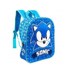 Kindergarten School Bag Backpack Sonic 3D