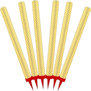 Sparkling Candels 6 pack 15cm Long