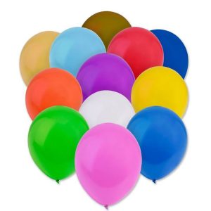 Μπαλόνια Διάφορα Χρώματα – 20 τμχ.
