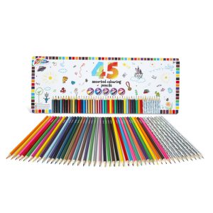 Grafix Artist’s 45 Coloured Pencils Tin Case