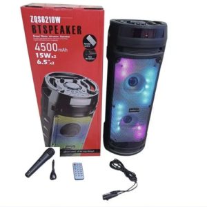 Portable Bluetooth Karaoke Speaker 2 X 6.5”